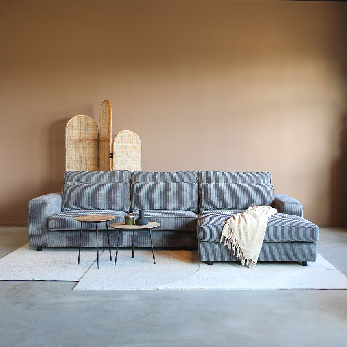 PEPP interiors LECH met chaise longue rechts - Lincoln 85N